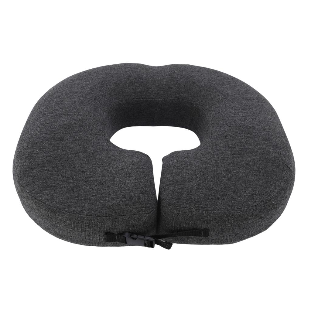 Donut Pillow Center Hole Memory Foam Non Slip Donut Cushion for Sitting for Office Home