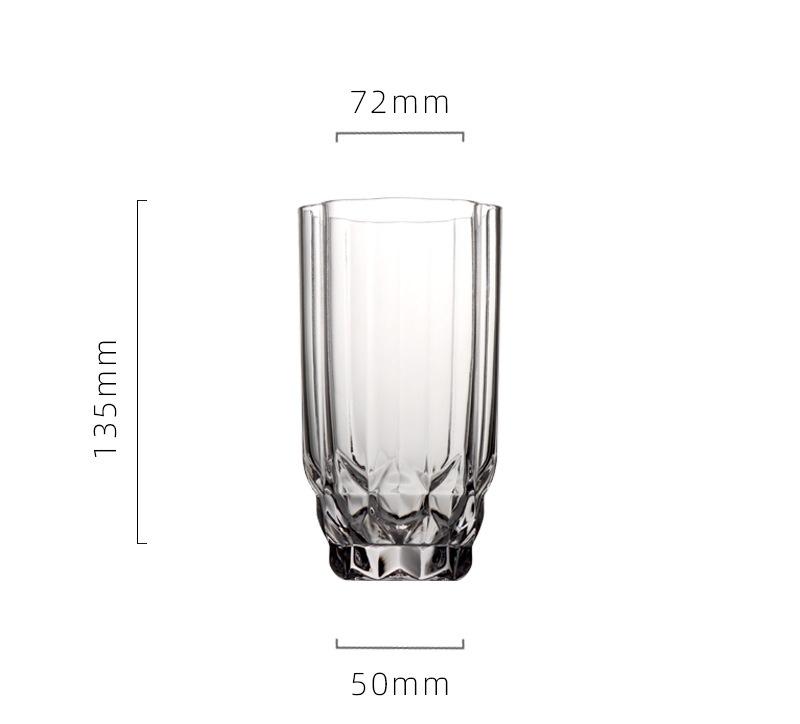 1PC Gold Diamond Red Wine Glass European Light Luxury Crystal Glass Household Tall Champagne Cup Whiskey Foreign Wine
