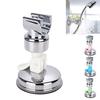 Shower Head Handset Holder Chrome Bathroom Wall Mount Adjustable Suction Bracket