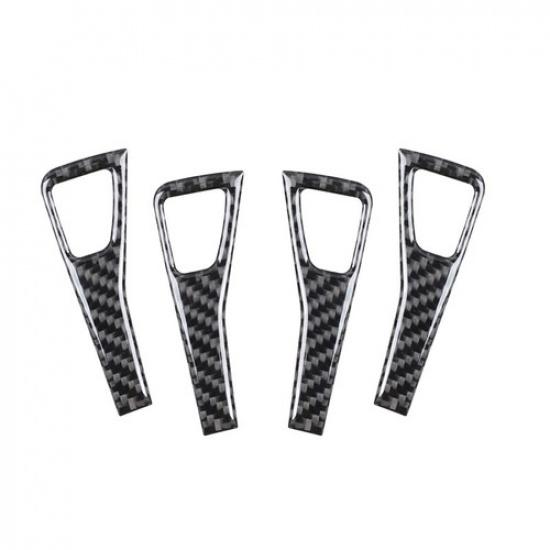 For Tesla Model 3/Y Carbon Fiber Interior Window Lift Switch Button Cover Trim