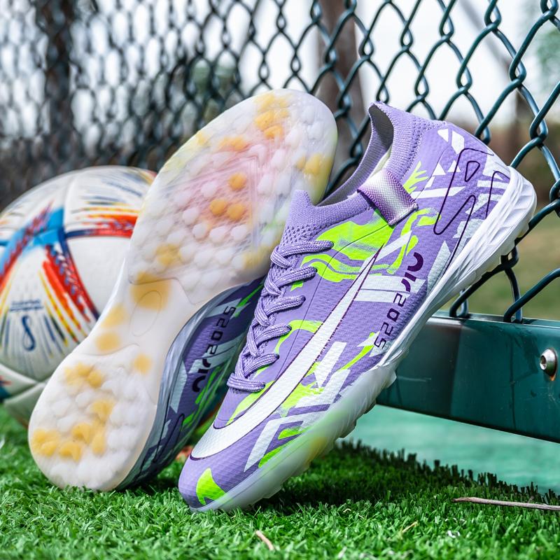 Mens Soccer Shoes New TF/FG Original Anti Slip Wear-resistant Casual Society Soccer Cleats Professional Training Football Shoes