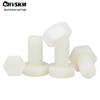 M3-M12 Isolierte Nylon-Sechskantschrauben mit vollem Gewinde