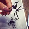3D Punk Style Black Spider Halloween Animal Stud Earrings Vintage Fashion Jewelry Gifts Fashion Accessories for Women Gifts