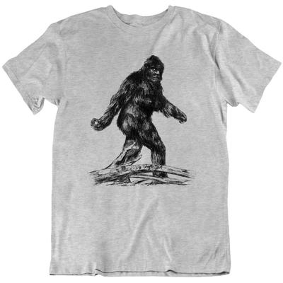 Bigfoot, Sasquatch, Monster Berg Camping UFO T-Shirt Tee Geschenk Neu
