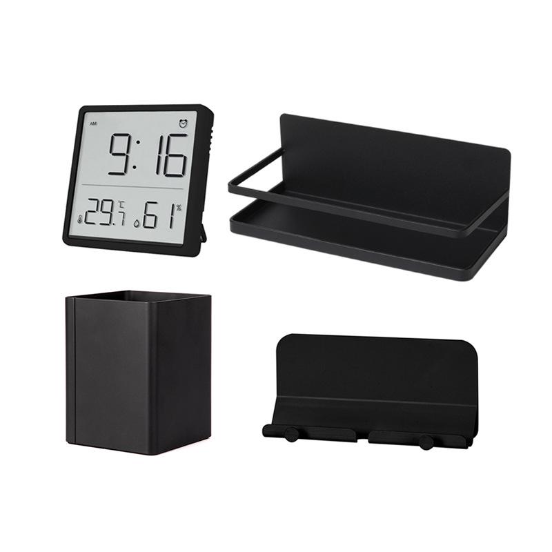 Muji-Style Magnetic Storage Rack & Accessories for Whiteboards, Doors & Refrigerators