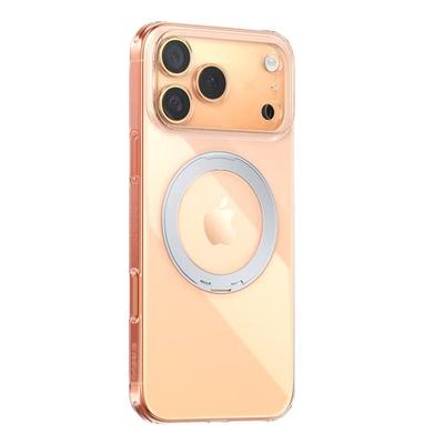 Baseus Rotating Magnetic Ring Transparent Case for iPhone 17 Pro