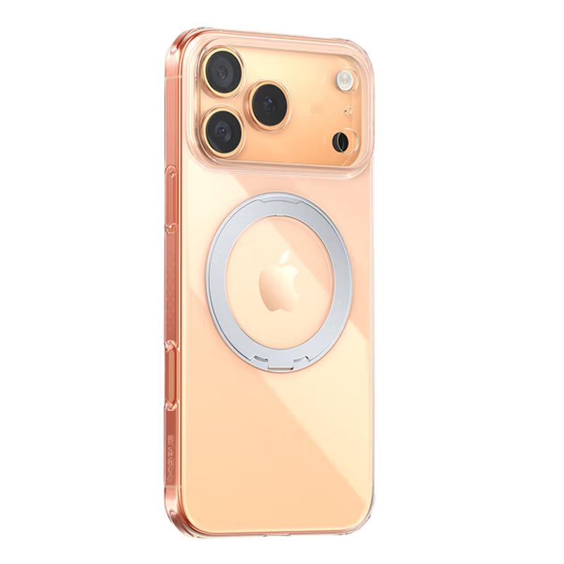 

Прозрачный чехол Baseus с вращающимся магнитным кольцом для iPhone 17 Pro Max iPhone 17 Pro Max