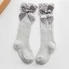 baby summer socks for newborn long socks set white mesh ruffle cotton soft long new born socks with bow princess birthday gift