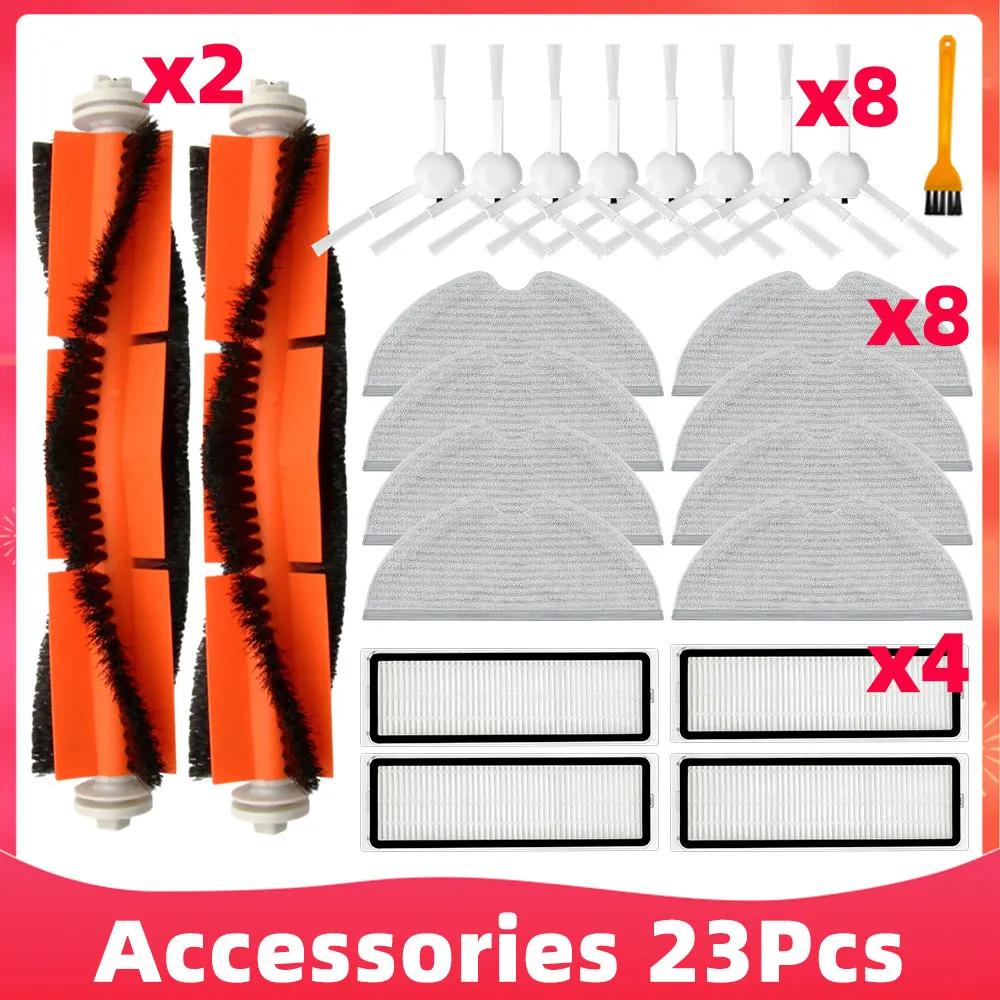 For Xiaomi MiJia 1c/stytj01zhm T1 Dreame F9 Robot Vacuum Cleaner HEPA Filter Main Side Brush Mop Cloth Spare Part Accessories