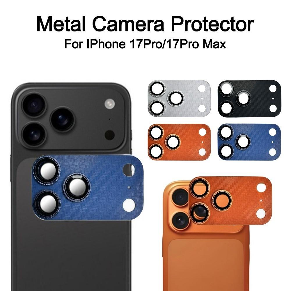 Metal Tempered Glass Camera Lens Cover for iPhone 17Pro/17 Pro Max Phone Accessories
