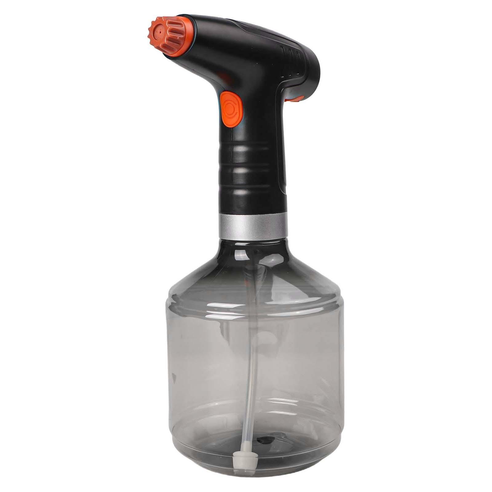Electric Spray Bottle USB Rechargeable 900ML with LED Indicator and Button
