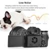 External Camera Cooling System Aluminum Alloy Semiconductor Cooling Fan with USB C Power Cord for R5/R10/R50 90D