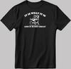 Szop, Jest Jak Jest Nie Świetny Krótki Rękaw Biało-Czarny Męski/Damski T-shirt KA46