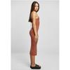 Robe Midi Tricotée À Dos Croisé Femme Urban Classics Rib