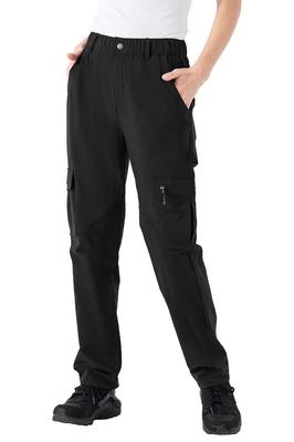 [Gopune] Dames Trekkingbroek, Outdoorbroek, Sneldrogende Broek, Dunne Onderkleding, Klimbroek, Cargobroek, Wandelen, Vissen, Ademend, Voor