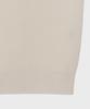 BASIC HOUSE Uni Ribbed Semi-Overfit Round Neck Knit Cream Lwkt7103