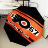 Flyers Hockey Logo Art Umbrella Folding umbrella, automatic umbrella 8-Frame for Travel, camping Use Gift for Halloween Christmas