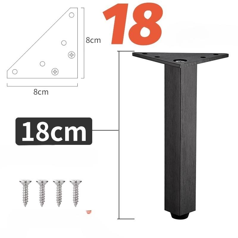 4PCS Hardware Feet Accessories Adjustable Furniture Legs Metal Supporting Foot for Coffee Table Cabinet Chair Sofa Bed Furniture