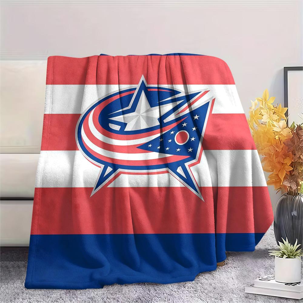 New York Rangers4 Flannel Blanket, High Quality Comfortable for All Seasons, Home Decor, Warmth and Comfort
