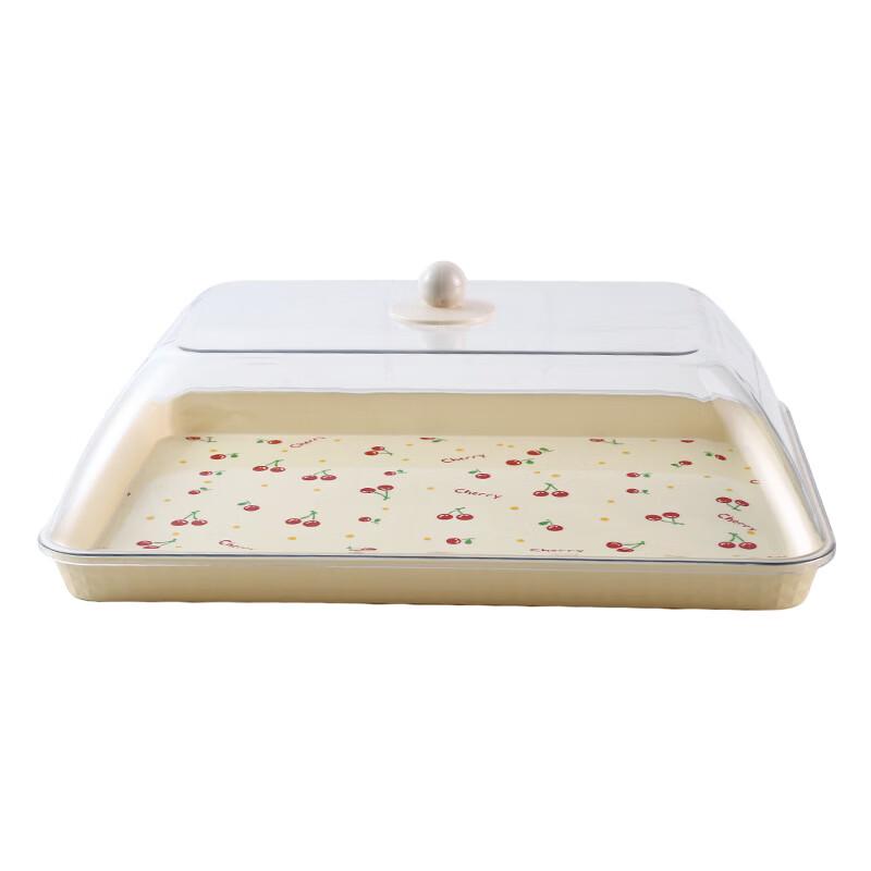ZISIZ Japanese Style Rice Husk Cherry Display Plate