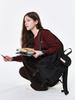 Uaao Caro Nylon Strap Daily Backpack (Black)