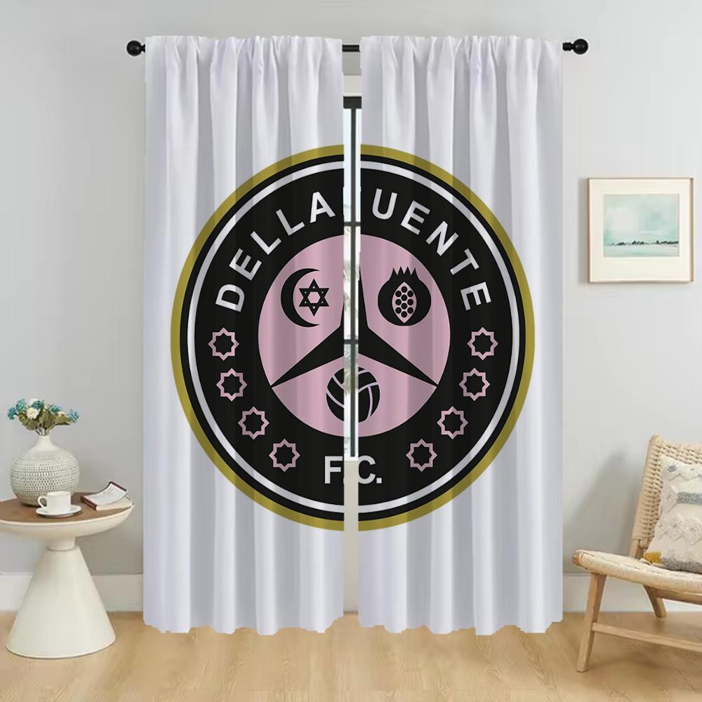 Dellafuente Myggnät för Vardagsrum Skärmar Fönstergardin Tyg för Sovrum Heminredning Gardiner 2 Delar Barn