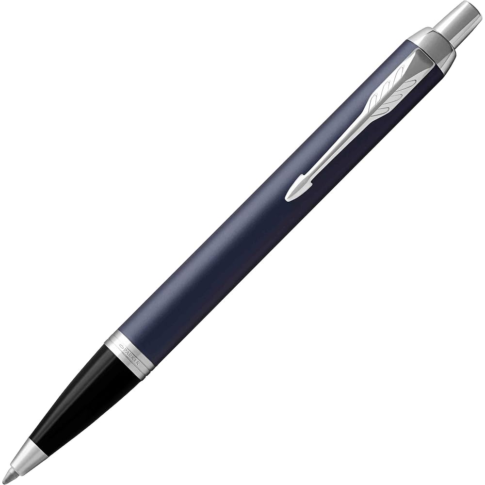 PARKER Parker Ballpoint Pen IM Royal Blue CT Medium, Permanent Imported in a Gift Box 1975640