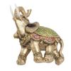 Elephant Statue Wealth Lucky Feng Shui Elephant Figurine Home Decor House Warming Present TV Cabinet Entryway