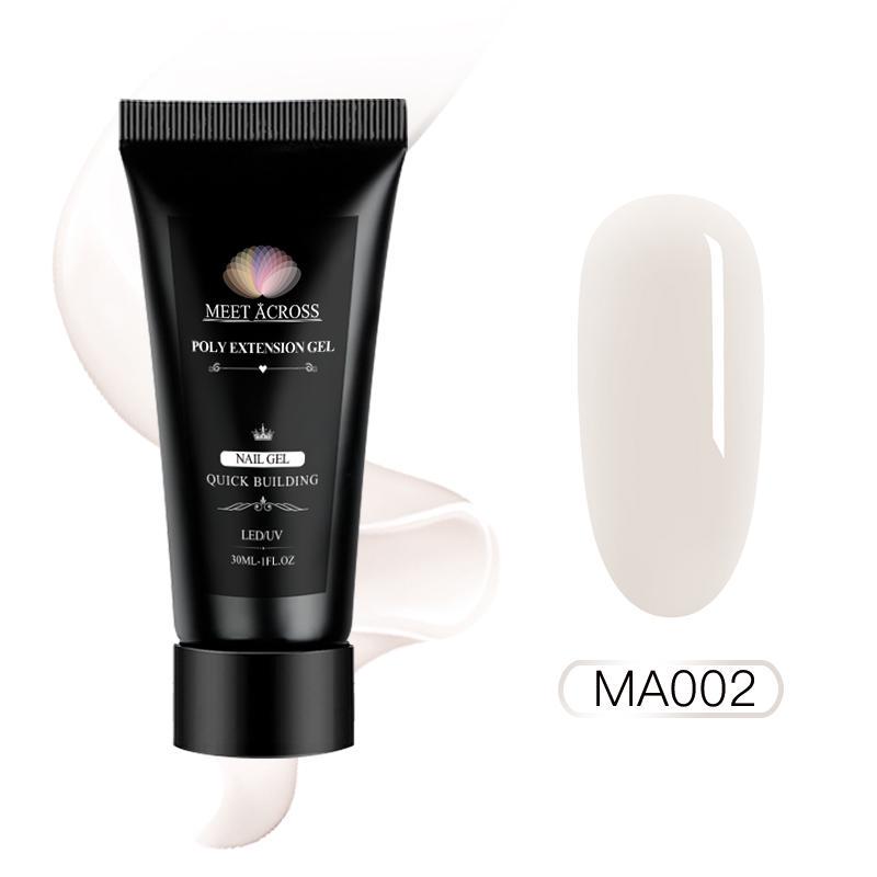 Buy Meet Across 30ML Extension Nail Gel UV LED Healthy Quick Building Gel Nail at affordable