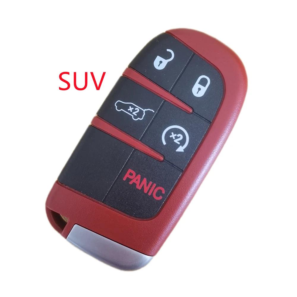 Coque de clé intelligente à 5 boutons pour Scat Pack/392/DAYTONA/HEMI/Challenger/VIPER/Hellcat SRT/Redeye/Demon 170/RT FCC M3N-40821302