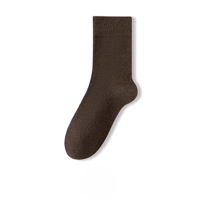 Female Spring and Autumn Cotton Anti Bacterial Breathable In The Cylinder Pile Socks