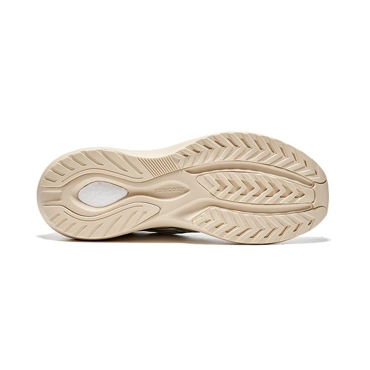 Saucony Phoenix LS Firebird Comfortable Cushioning Breathable Coverage Low top Running Shoes Men's Beige Green S28202-1