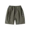 Boys' Cropped Pants Summer Kids Cartoon Embroider Bear Shorts Baby Boy Bermuda Shorts K-style Kids Pants