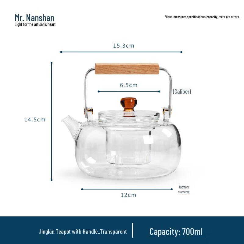 Mr. Nanshan Heat-Resistant Glass Teapot