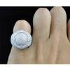 Europe And The United States Elegant Zircon Wedding Ring With Full Rhinestone Design