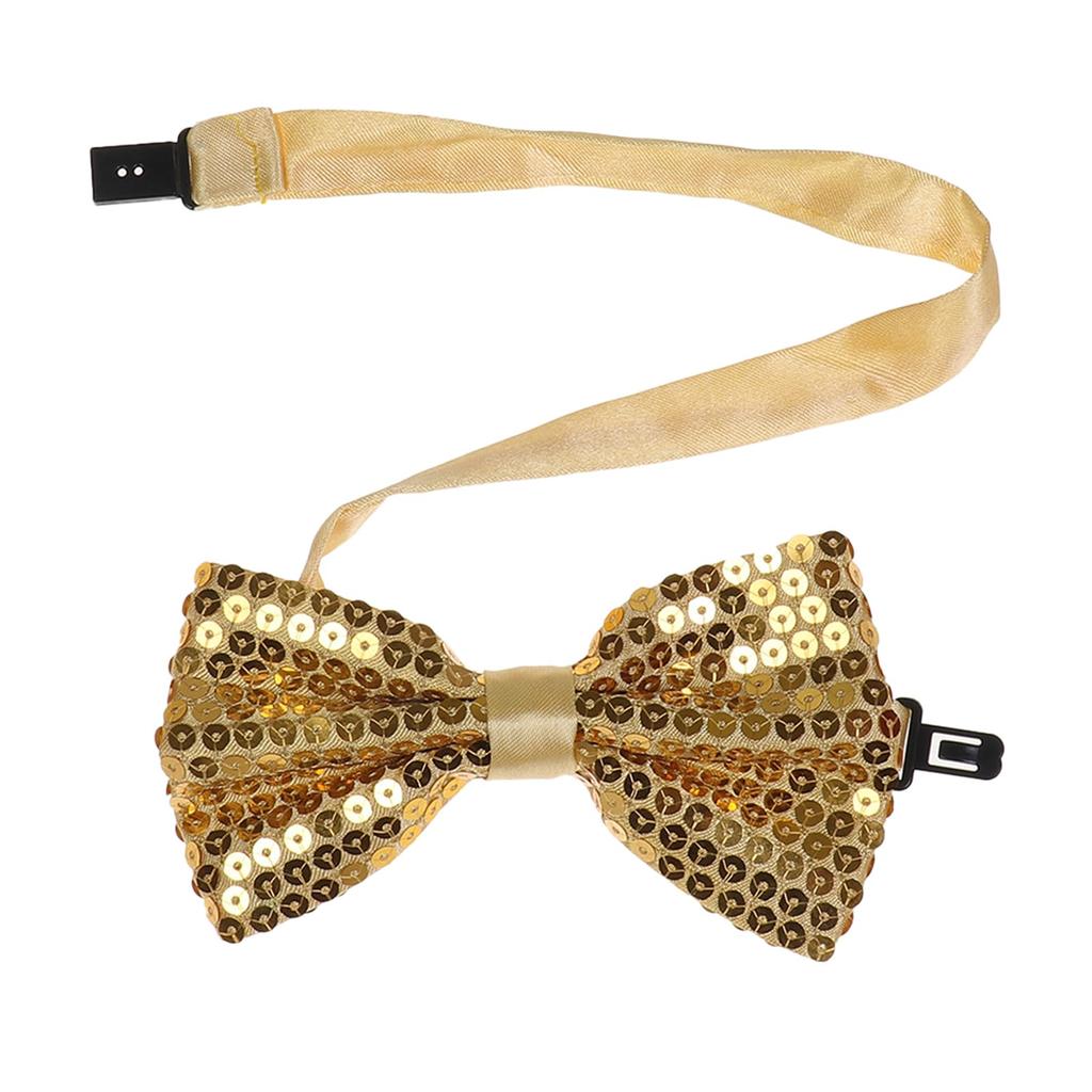 [Xiang Ru] Bow Tie, Stylish, Sparkling, Sequined, Solid Color, Cute, Men's, Women's, Unisex, Boys, Girls, Kids, Wedding, Party, Performance, Gift,