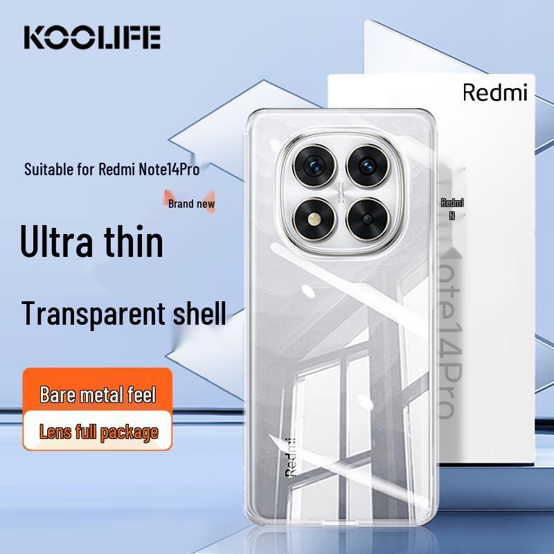 KOOLIFE Heltäckande Stötsäker Mjukt Fodral för Xiaomi Redmi-telefoner