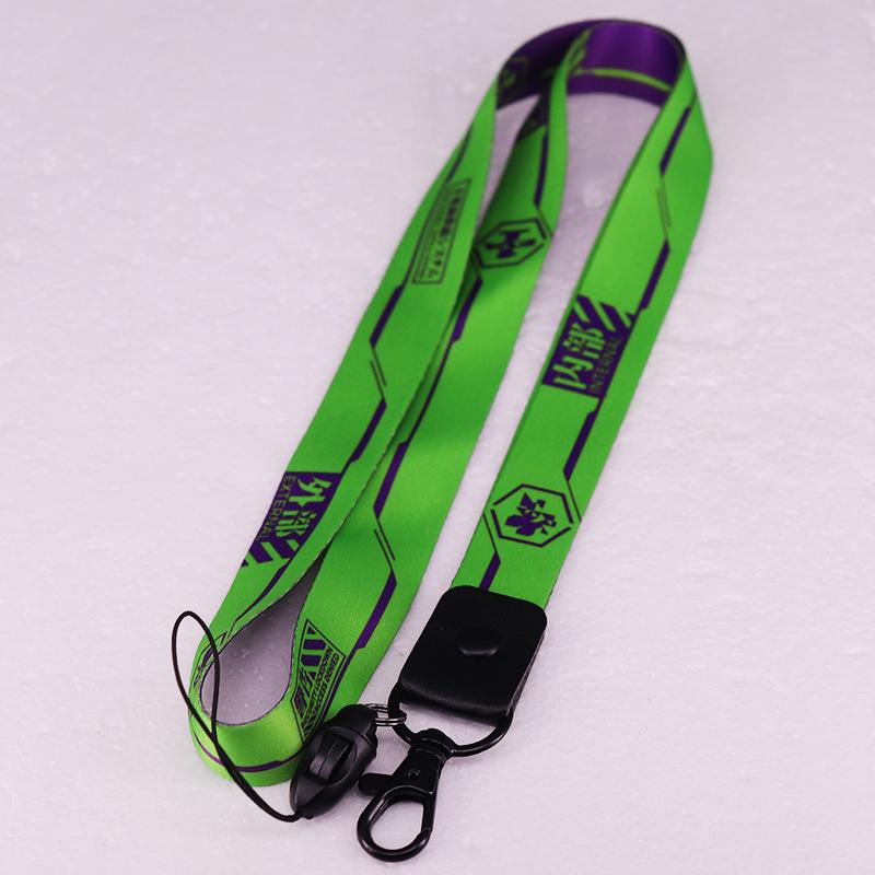 EVA Neon Genesis Evangelion Anime Phone Lanyard & Keychain Strap