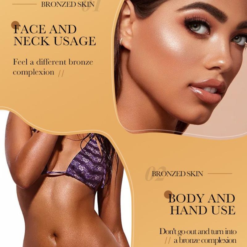 Black Cream 50g SADOER Natural Darkening Bronze Wheat Color Black Milk