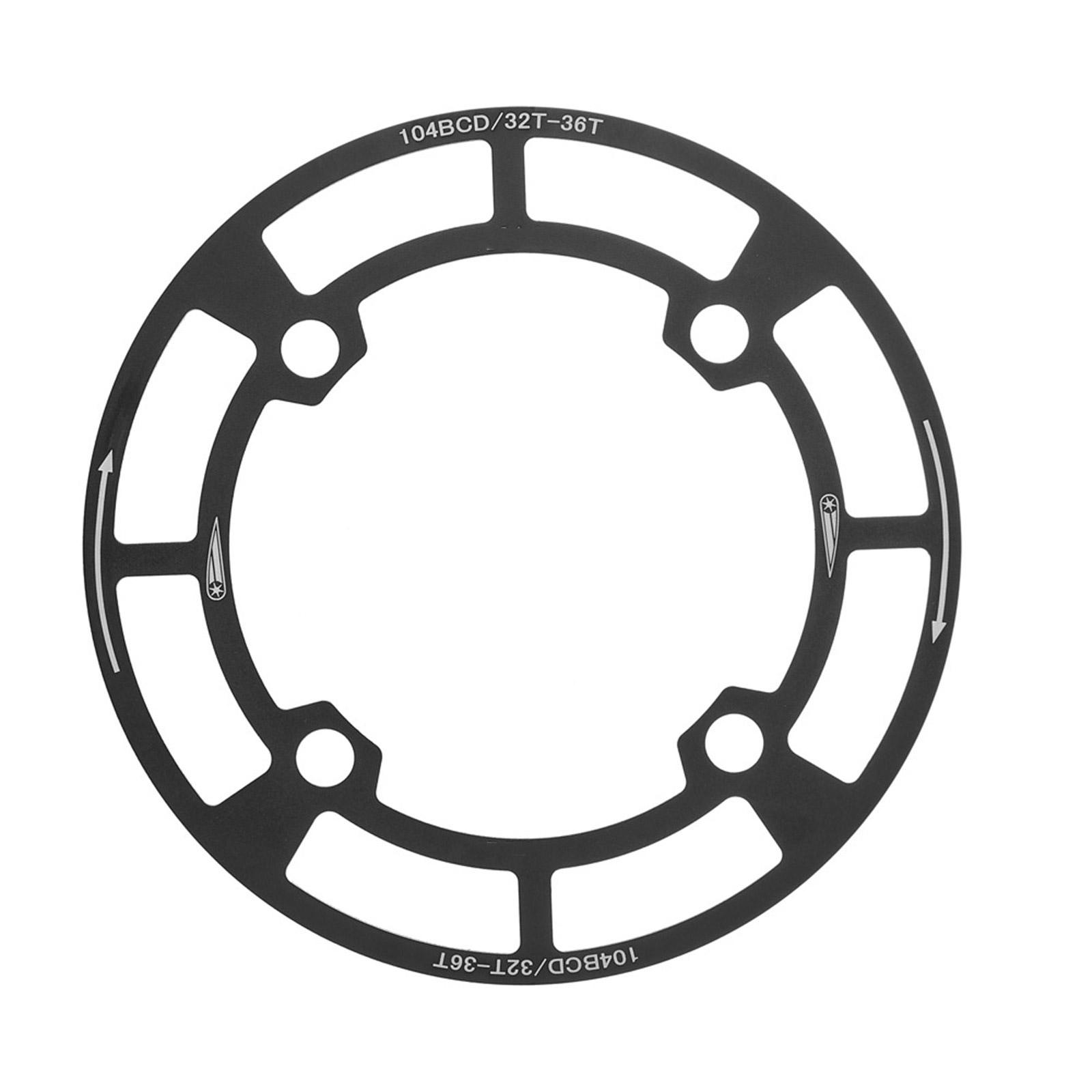 Bicycles Sprocket Crankset Cover Crankset Guard Protector Bicycles Single Speed Chainring Cover Bike Chainring Cover