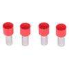 50Pcs Insulated Ferrule Pin Crimp Terminals EU   Cord End Connectors 2 AWG E35-16
