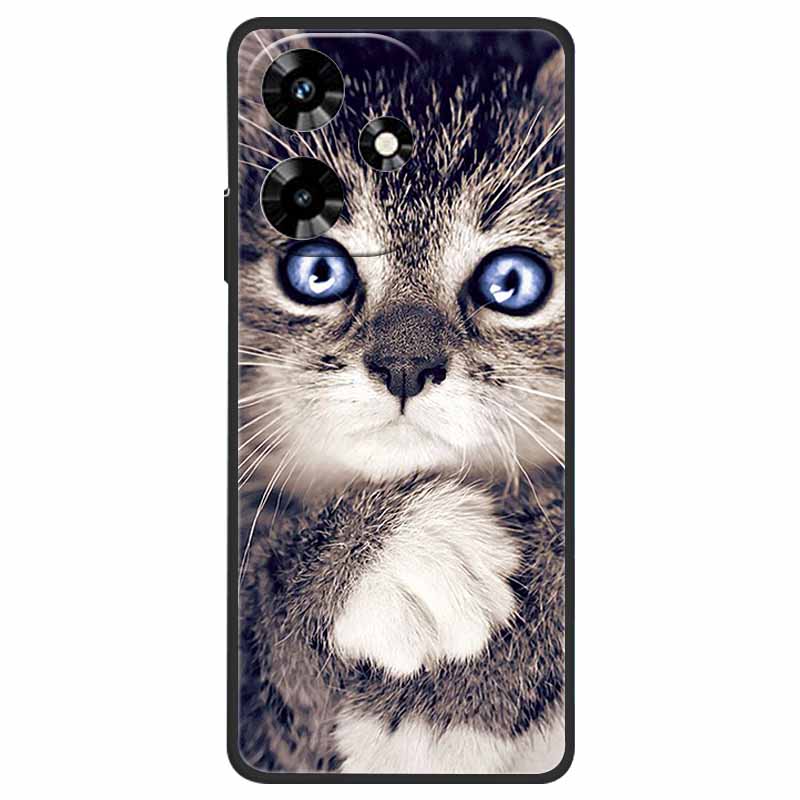 For Infinix Hot 30 Case Shockproof Soft Silicone TPU Phone Cover For Infinix Hot 30 4G 5G X6831 Back Cases Cute Cartoon Fundas