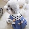 Four-Legged Pet Jacket with Leash Hole for Small Dogs & Cats - Spring/Autumn