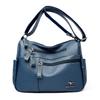 Módní velkokapacitní taška pro maminky středního věku, crossbody taška, dámská taška přes jedno rameno
