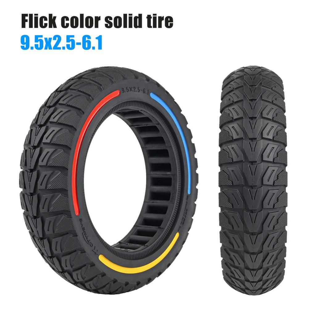 9.5 Inch 9.5*2.5 Color Solid Tyre 9.5x2.50-6.1 for NIU KQI3 Electric Scooter