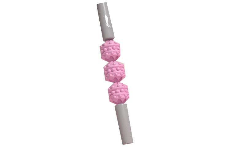 Li Ning Solid Foam Rollers Yoga Fitness Massage Coral Powder, Sky Blue, Mystic Gray PP Steel Pipe LJSP475