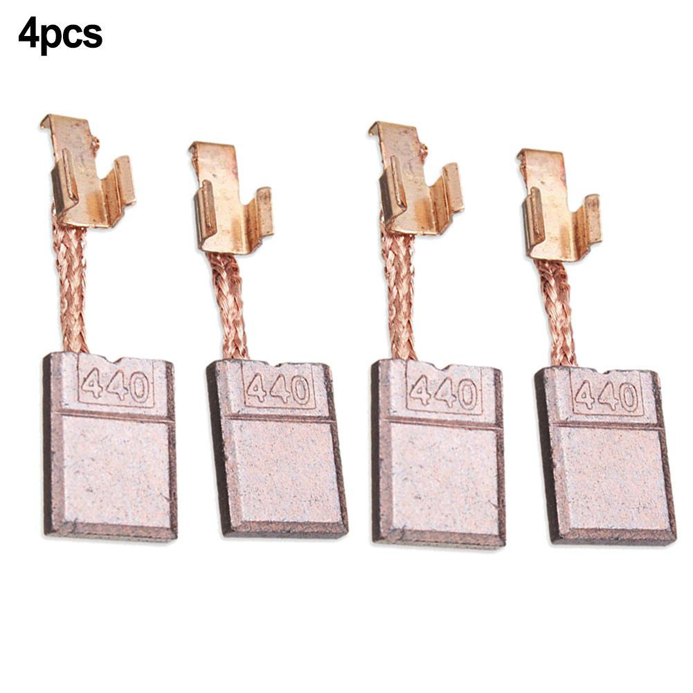 Four Motor Carbon Brush Parts For CB-440, CB-448, CB-436, 195021-6, 194427-5, 194159-4, 13x10x3 Mm / 0.51x0.39x0.11 Inches.
