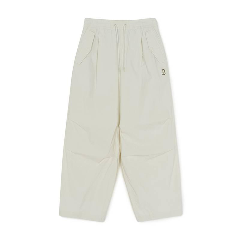 MLB Casual Pants Unisex Boston Red Sox/Dark Cream Moderate Wide Leg Pants 3AWPB1663-43CRD M