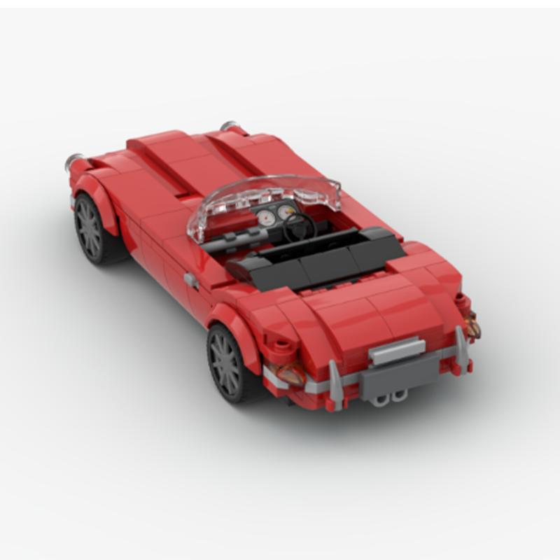 MOC Car Model E-type Convertible 1990DIY Creative Educational Building Blocks Children's Toy Gift