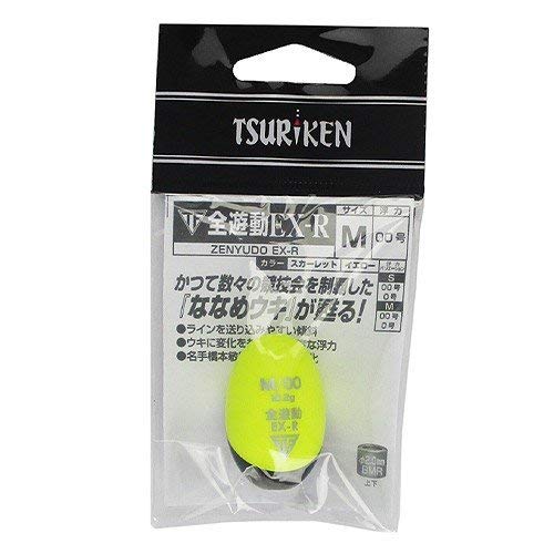 Поплавок TSURIKEN Zenyodo EX-R M Желтый №. 00